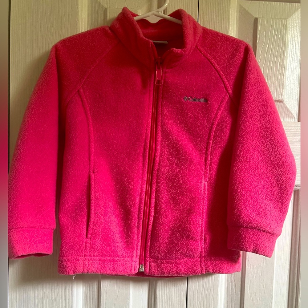 Pink Columbia, 3T zipper up warm jacket